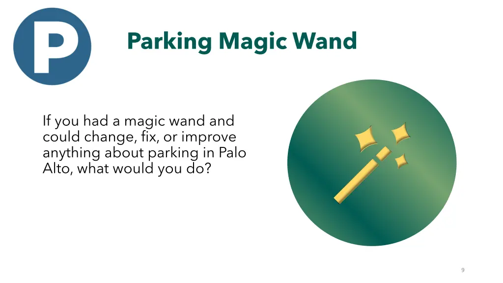 parking magic wand