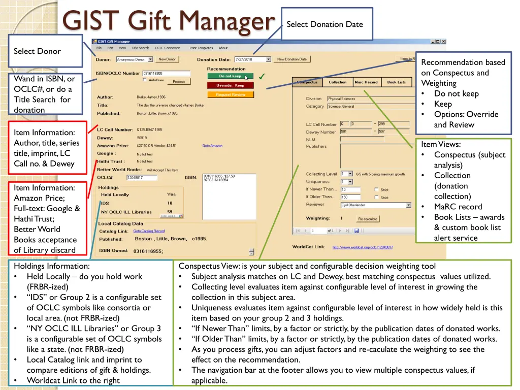 gist gift manager