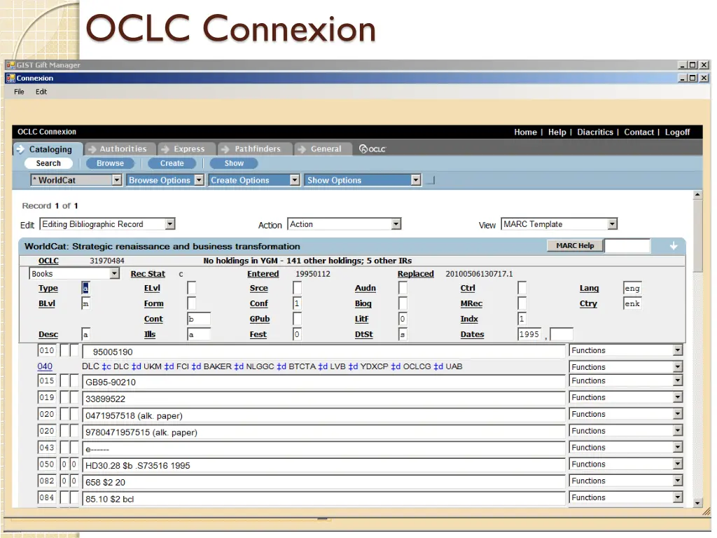 oclc connexion 1