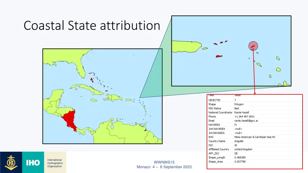 coastal state attribution