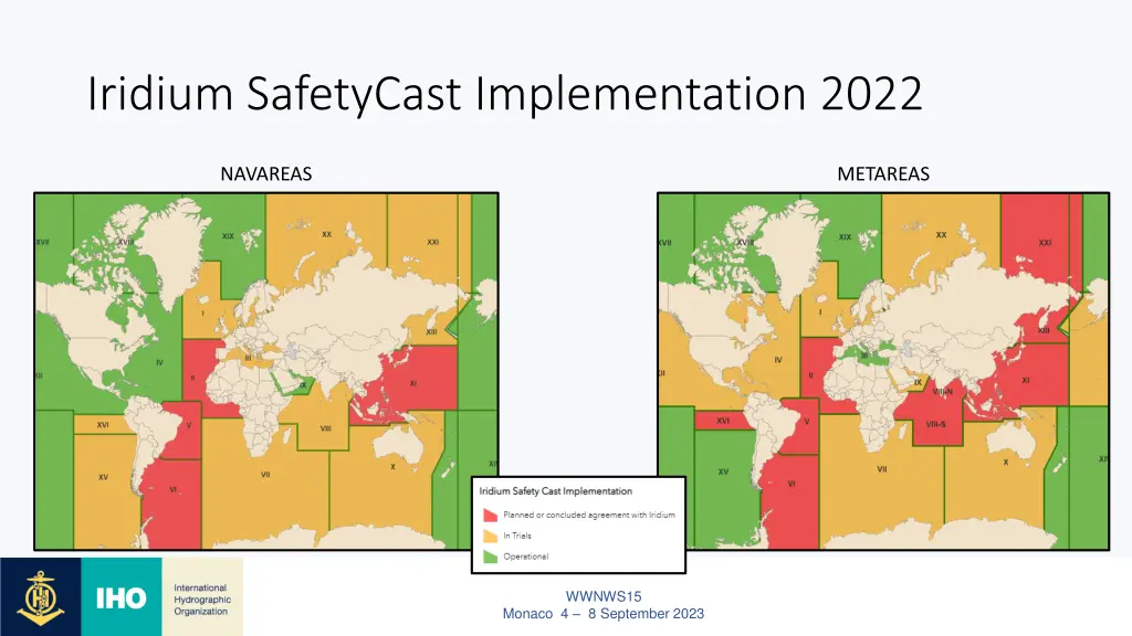 iridium safetycast implementation 2022