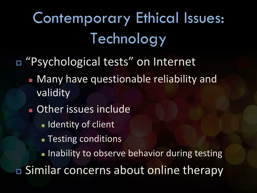 contemporary ethical issues technology