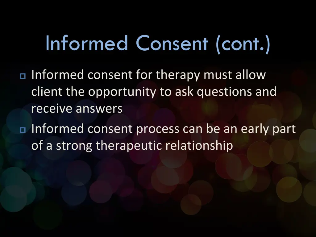 informed consent cont