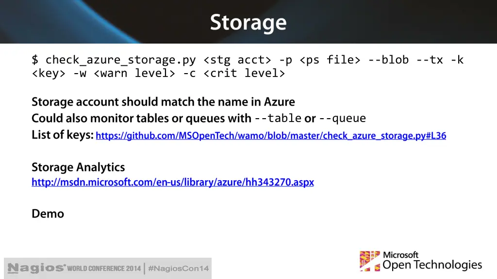 check azure storage py stg acct p ps file blob