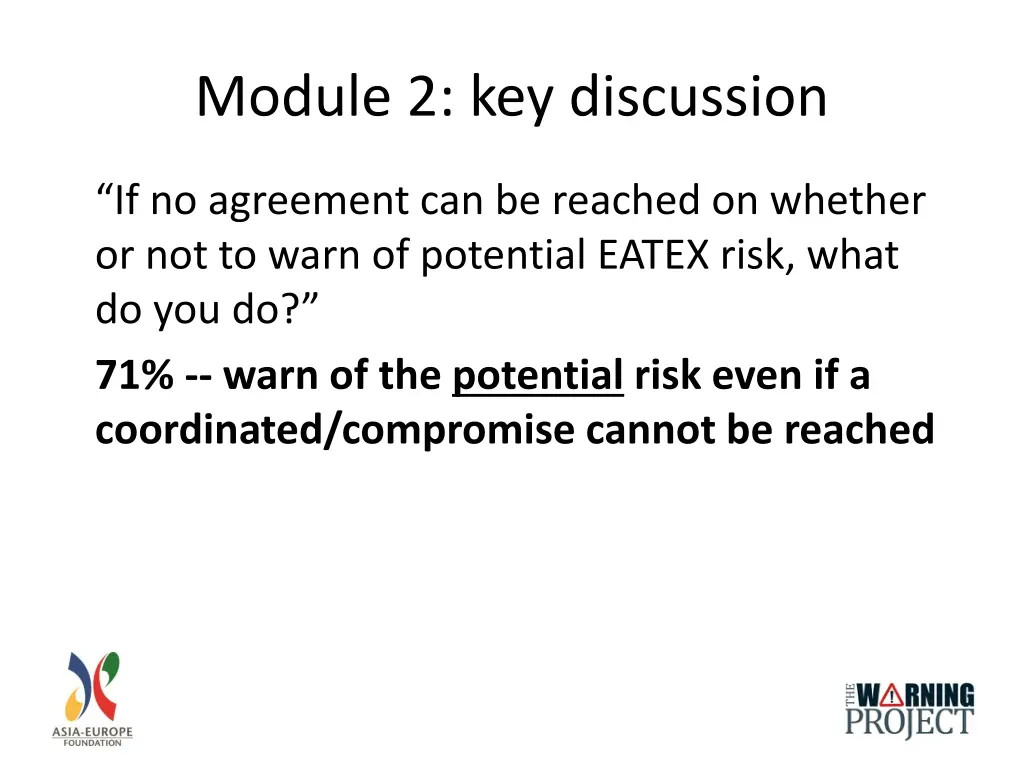 module 2 key discussion