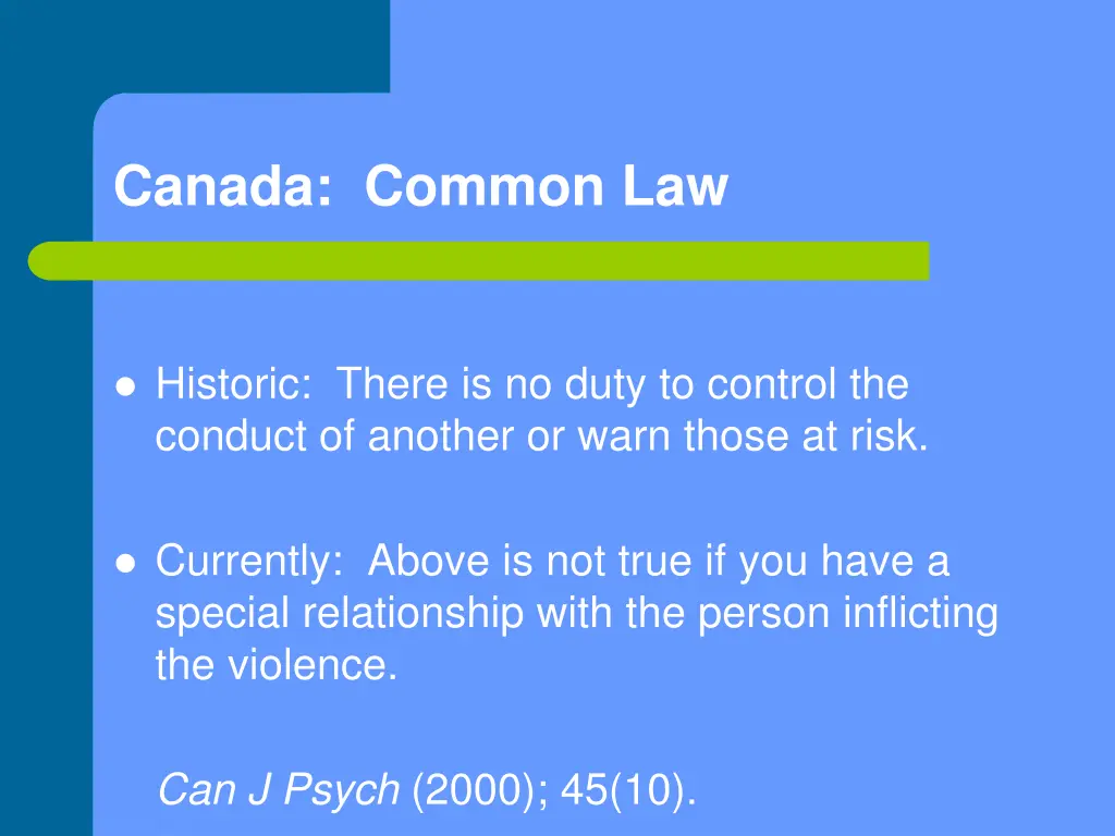 canada common law