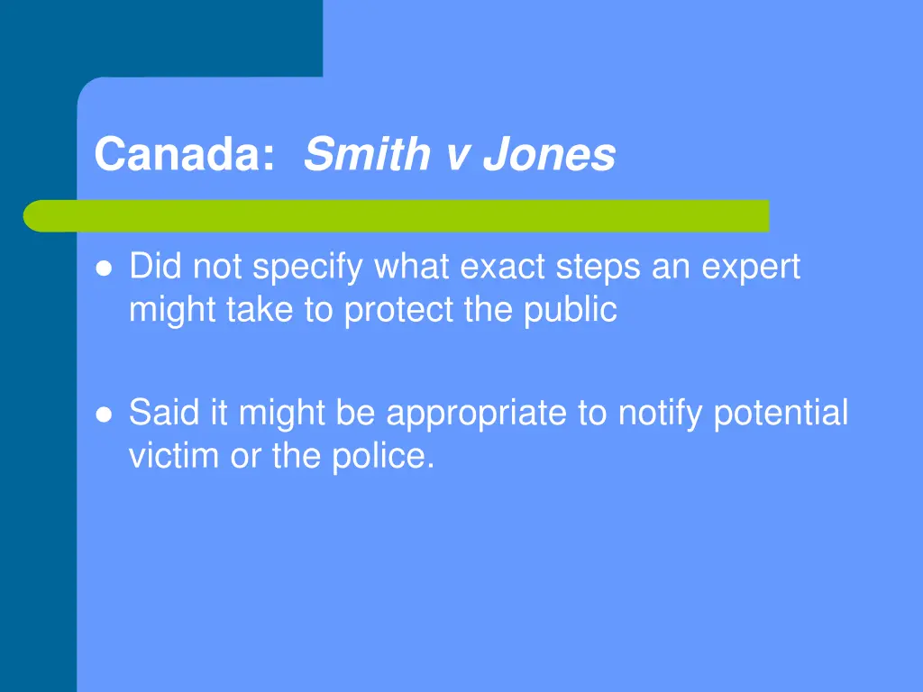 canada smith v jones