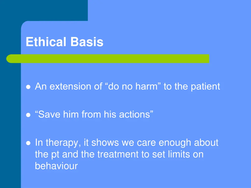 ethical basis 1