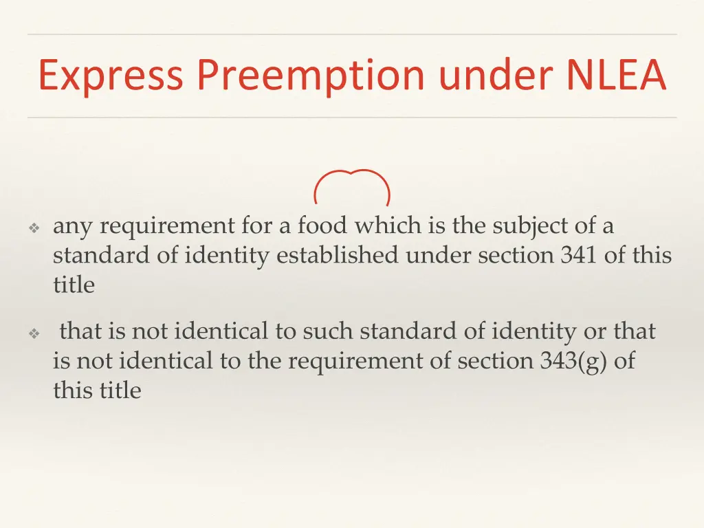 express preemption under nlea 2