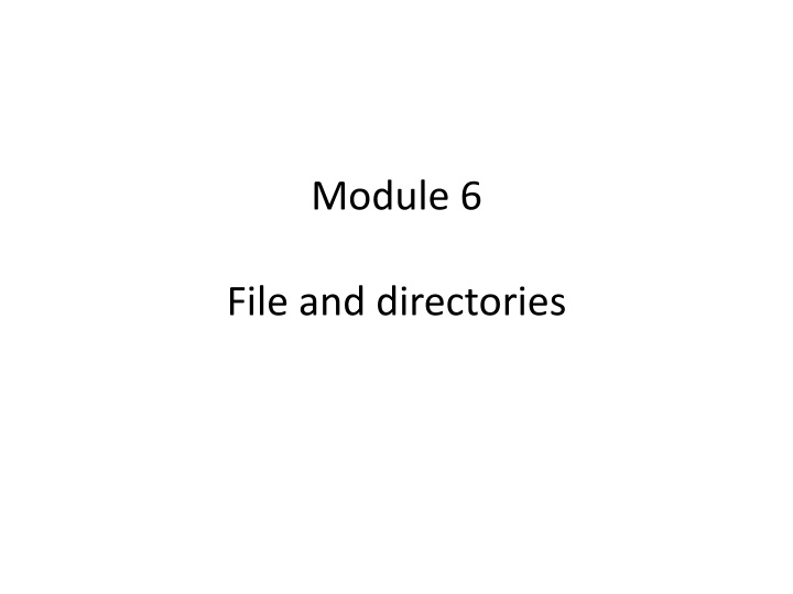 module 6