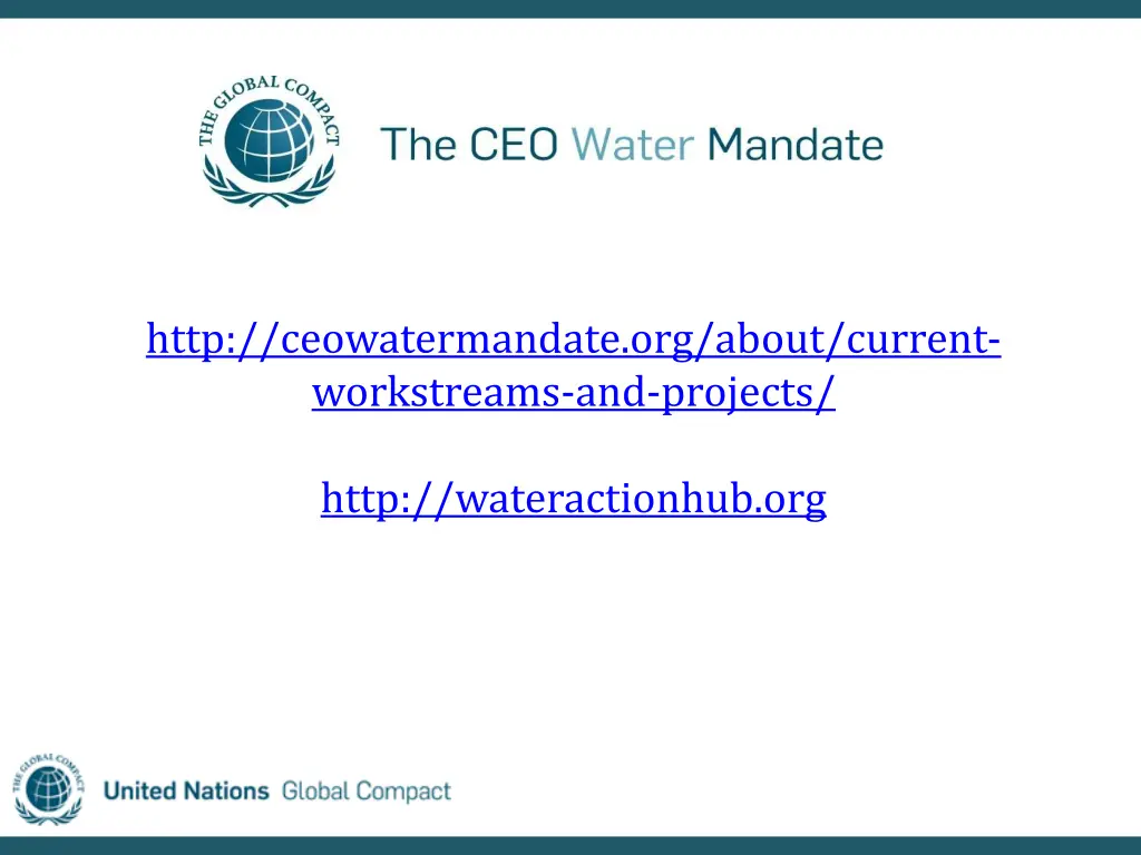 http ceowatermandate org about current