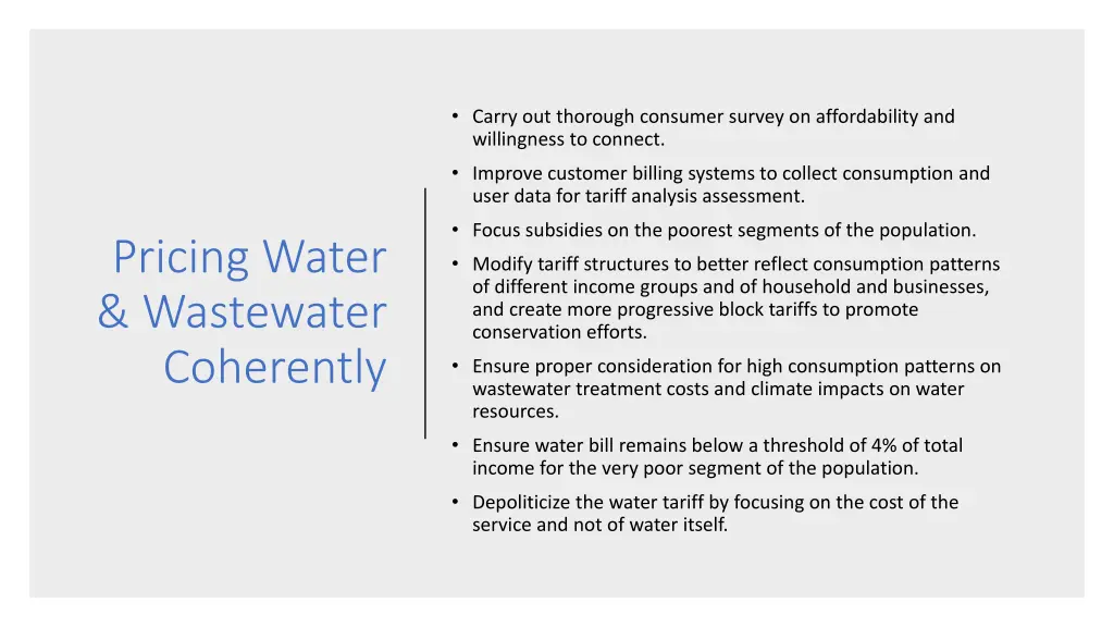 carry out thorough consumer survey