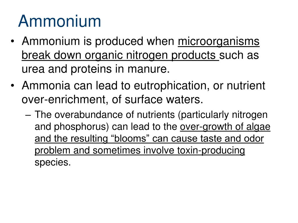 ammonium