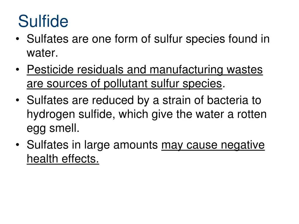 sulfide