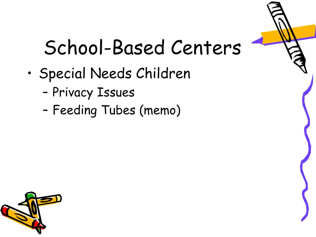 school based centers special needs children