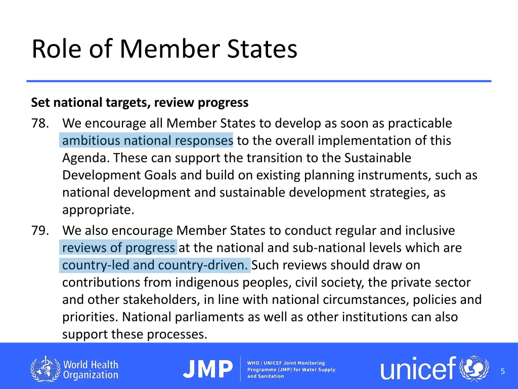 role of member states