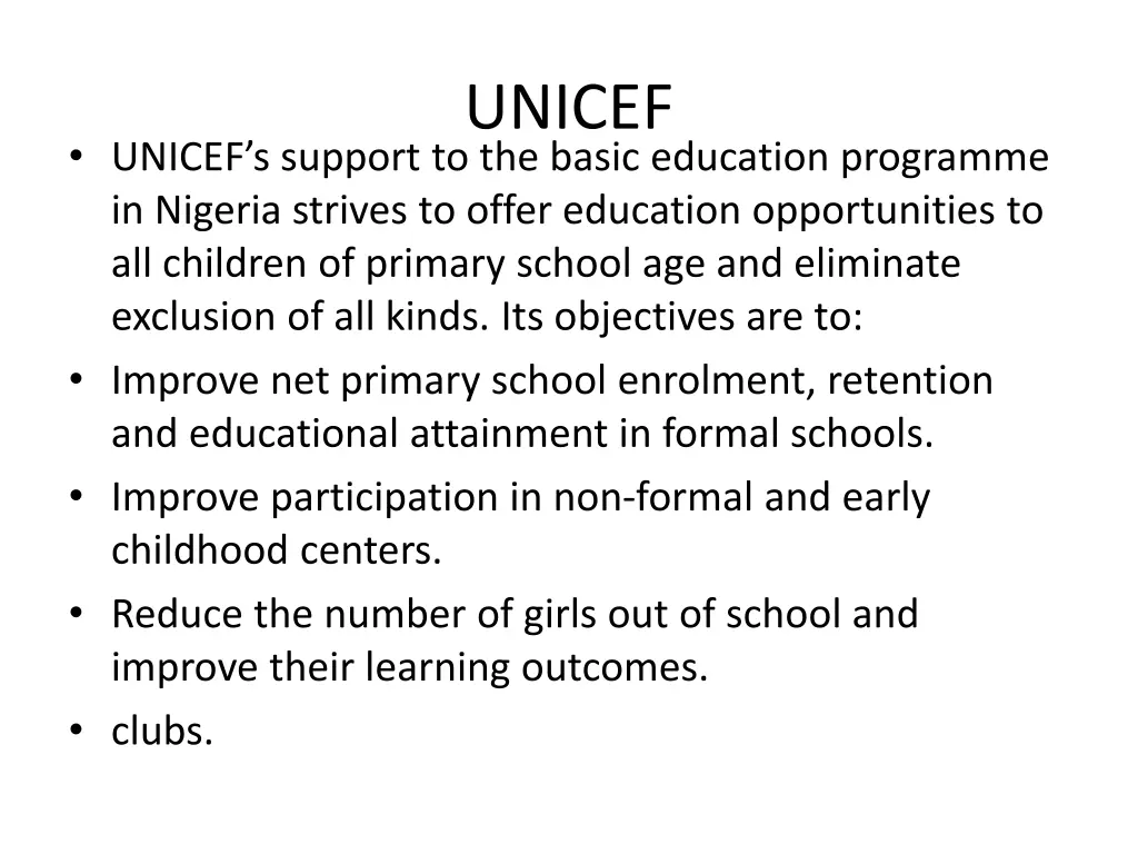 unicef