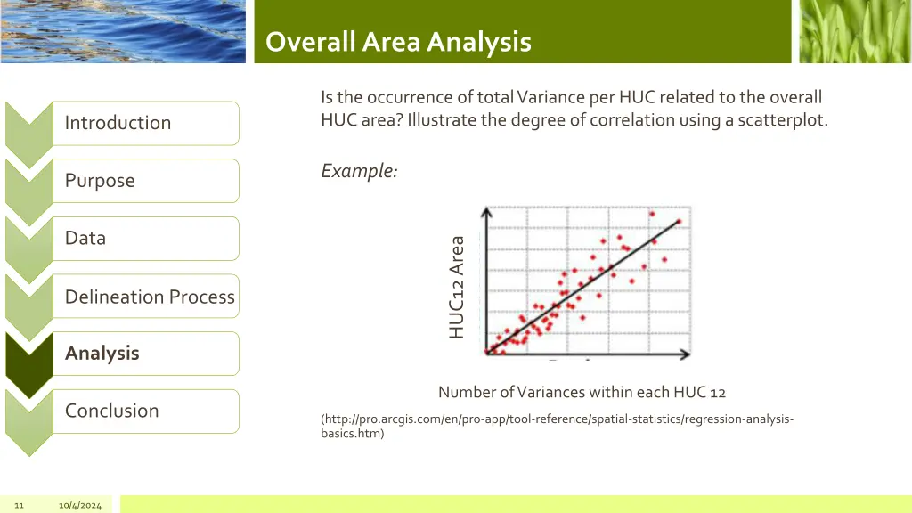 overall area analysis