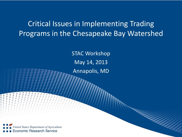 critical issues in implementing trading programs