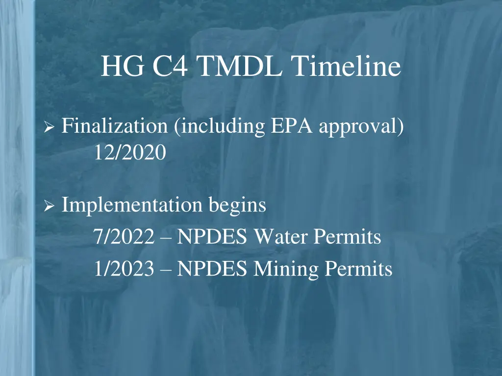 hg c4 tmdl timeline 2