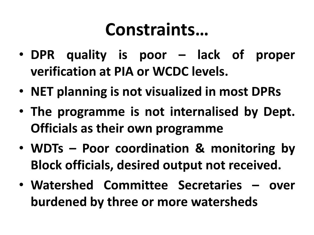 constraints 1