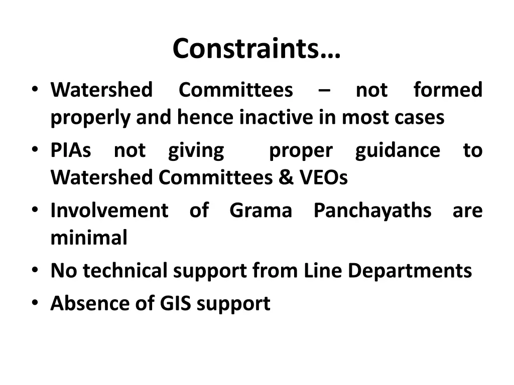 constraints 2