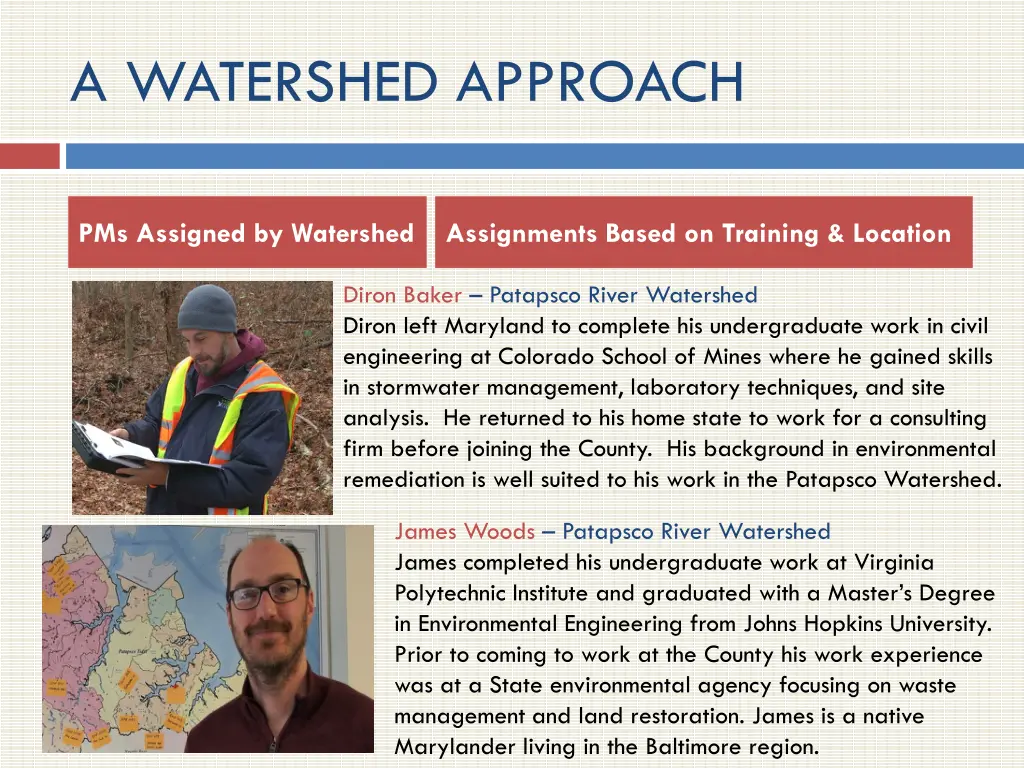 a watershed approach 1