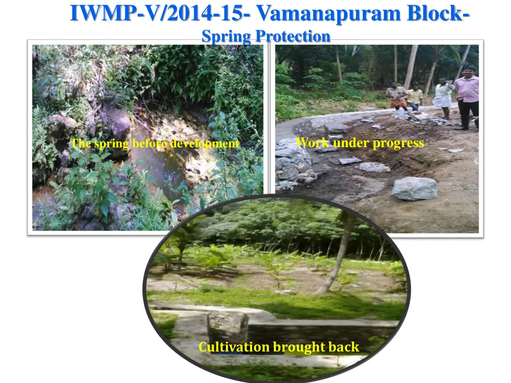 iwmp v 2014 15 vamanapuram block spring protection