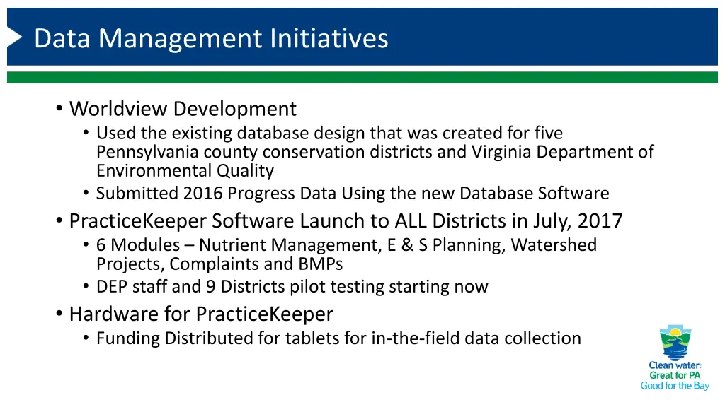 data management initiatives 1