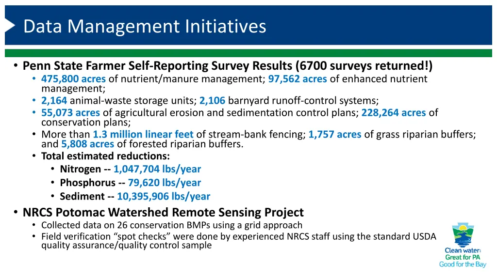 data management initiatives