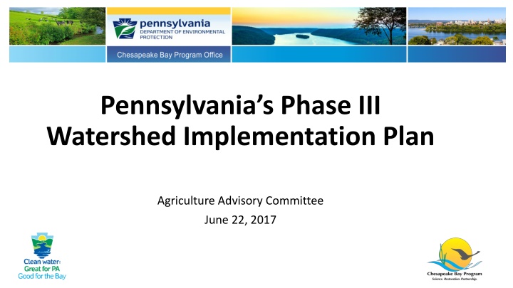 pennsylvania s phase iii watershed implementation