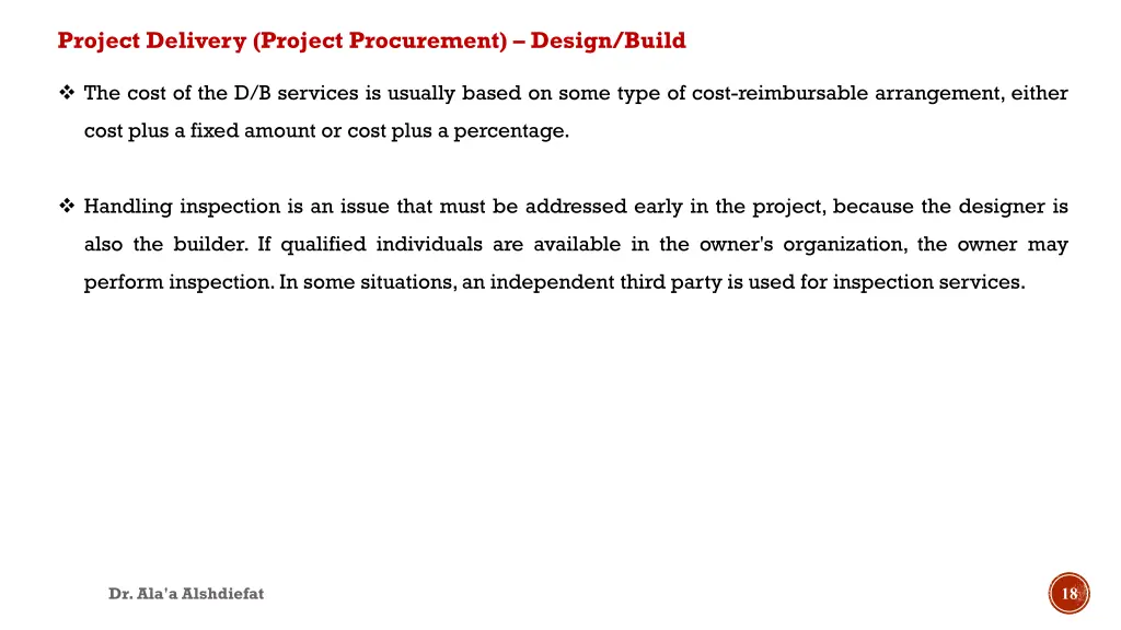 project delivery project procurement design build 2