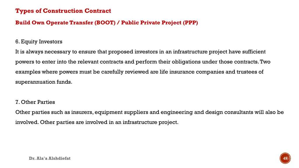 types of construction contract 5