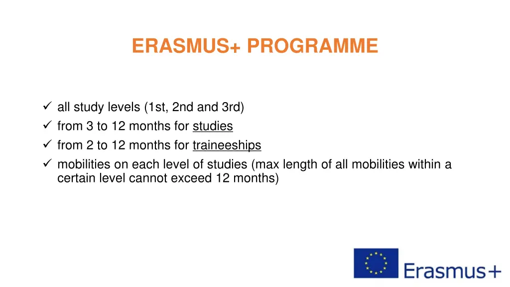 erasmus programme