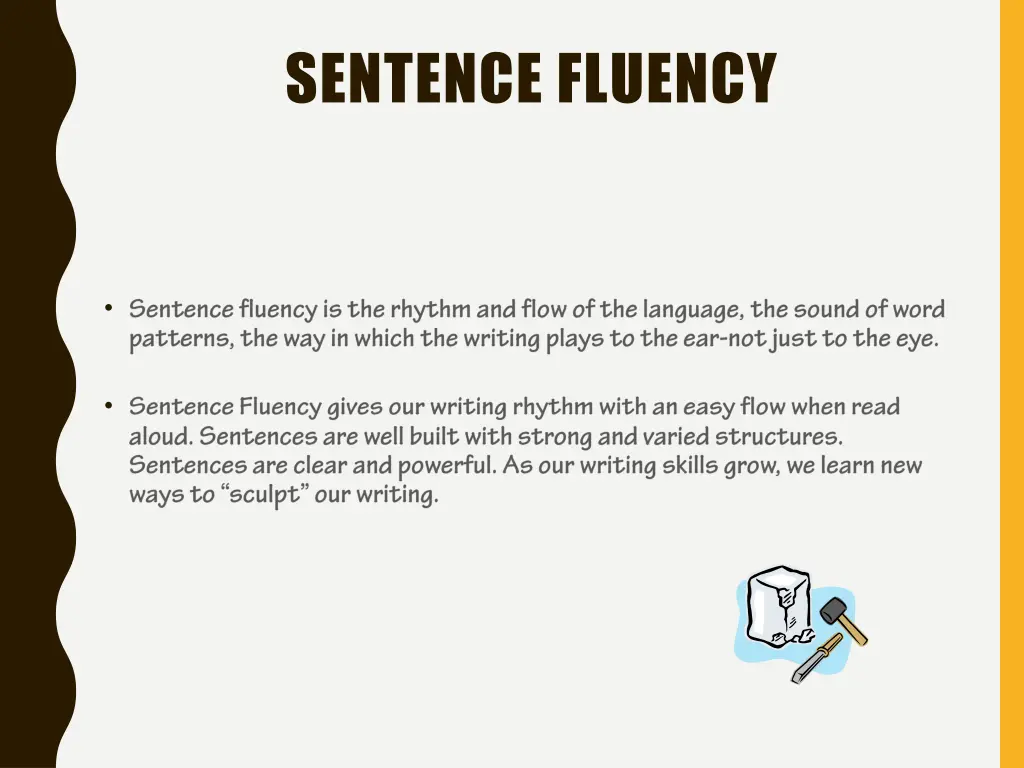 sentence fluency