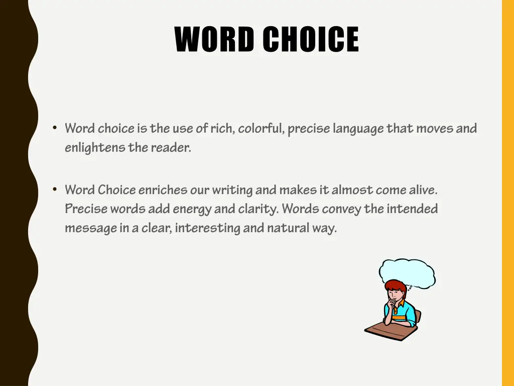 word choice