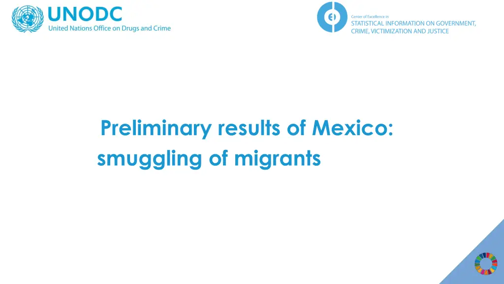 preliminary results of mexico smuggling