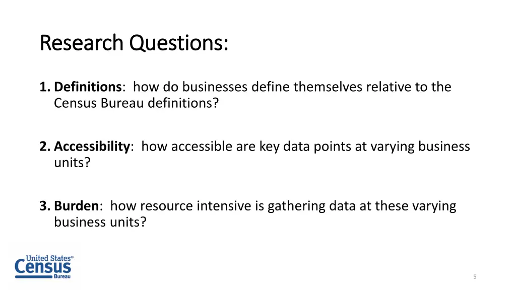 research questions research questions