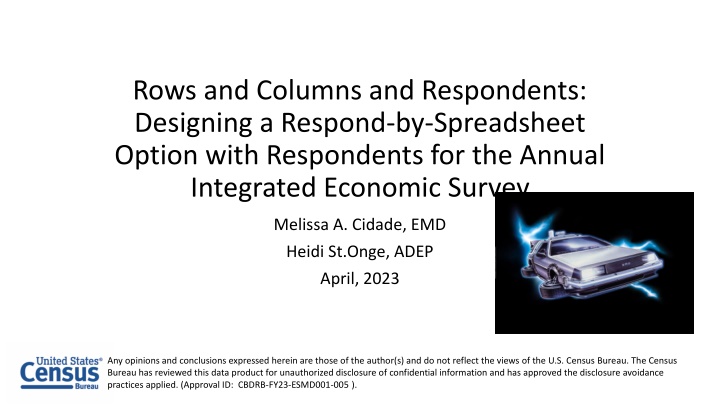 rows and columns and respondents designing