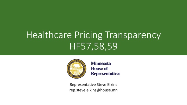 healthcare pricing transparency hf57 58 59