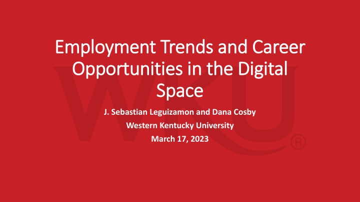 employment trends and career employment trends