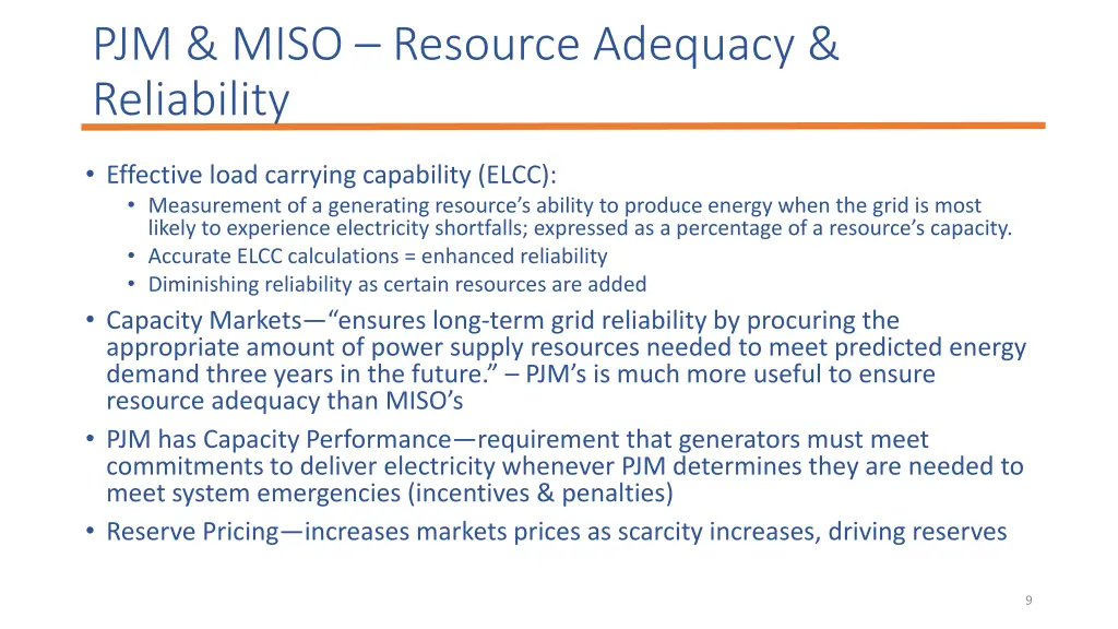 pjm miso resource adequacy reliability