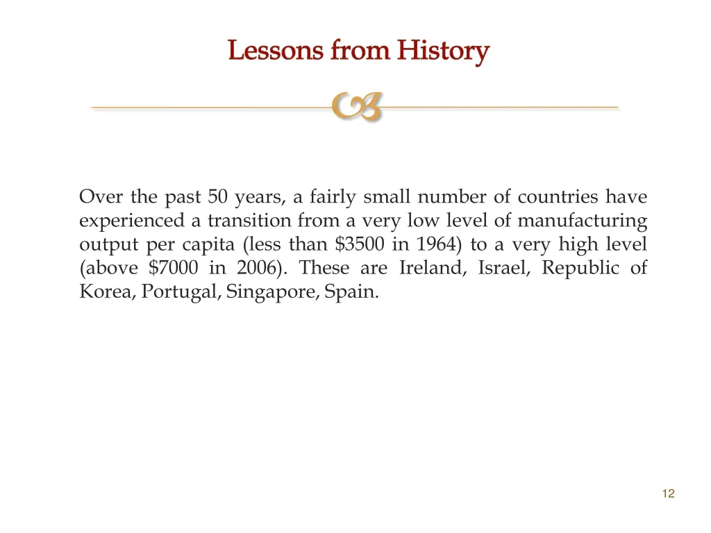 lessons from history