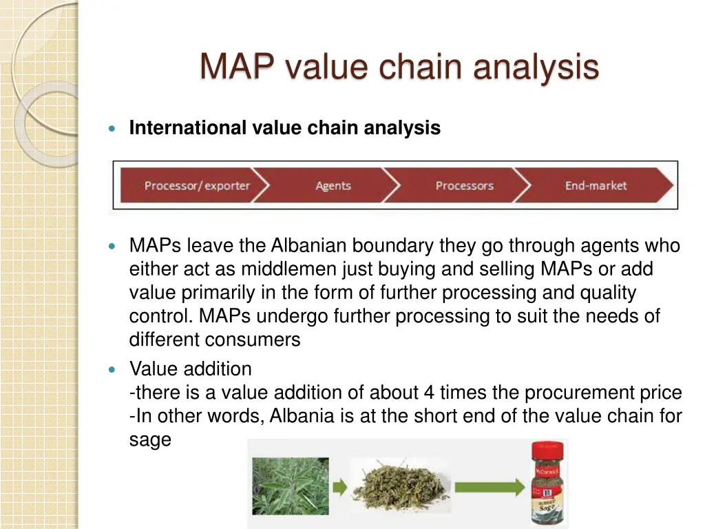 map value chain analysis 8