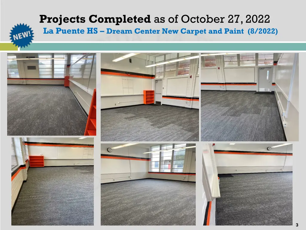 projects completed as of october 27 2022