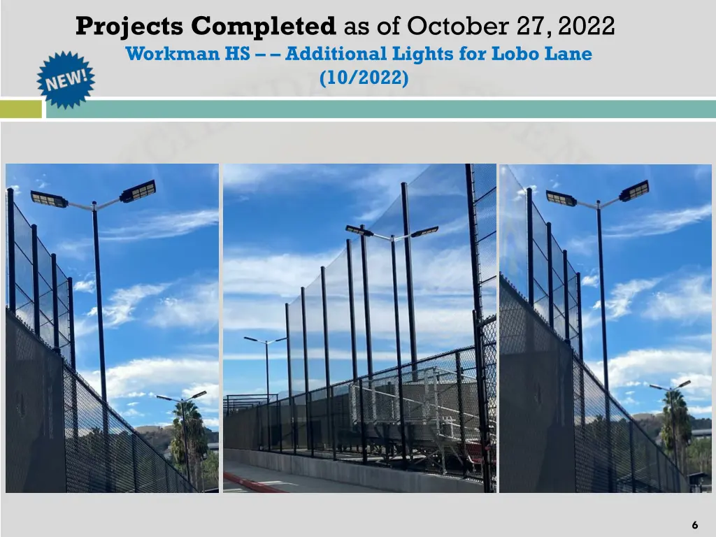 projects completed as of october 27 2022 workman 1