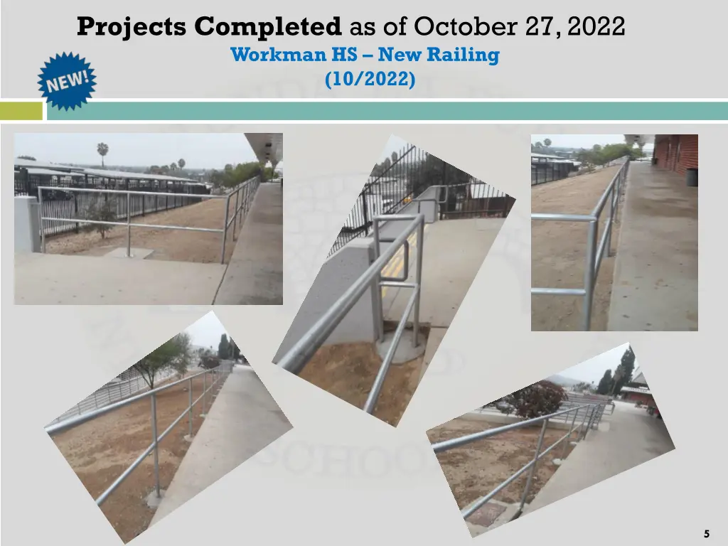 projects completed as of october 27 2022 workman