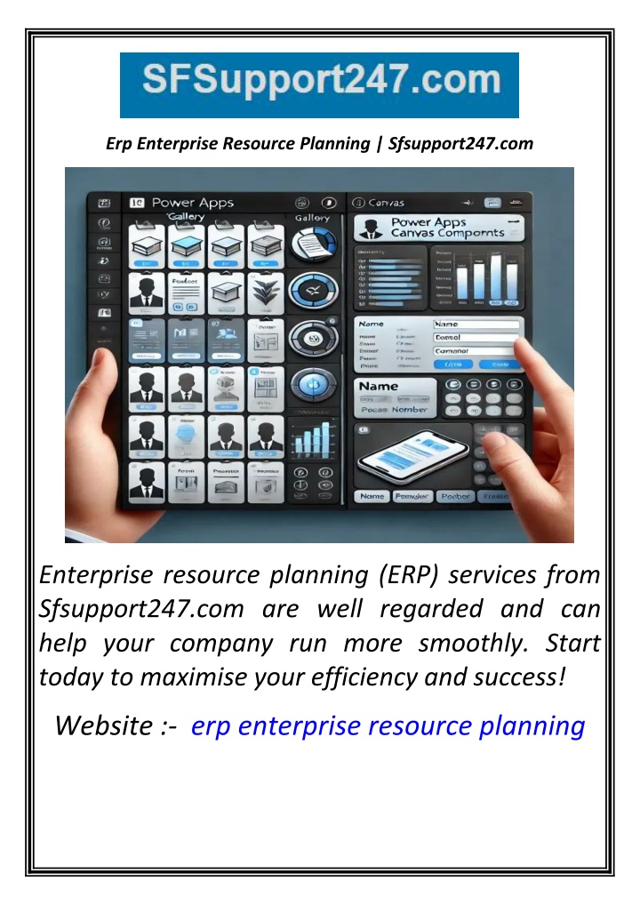 erp enterprise resource planning sfsupport247 com