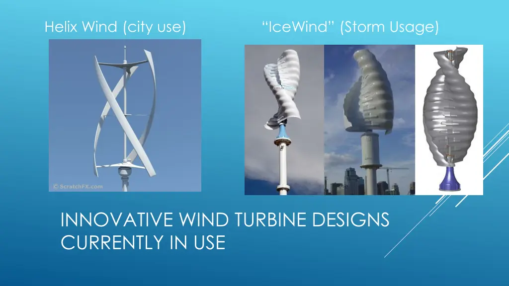 helix wind city use