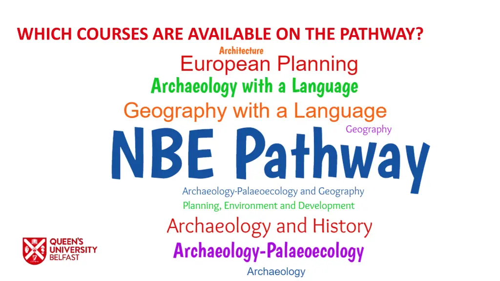 which courses are available on the pathway 7